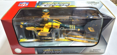#ad Green Bay Packers Longbow Apache AH 64 Helicopter NEW 1:48 Scale $279.99