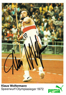 Klaus Wolfermann   2024 (FRG) Olympia 1972 Gold im Speerwerfen