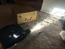 Vintage Kodak Carousel 760H Slide Projector w/ Remote Tray Case Read Desc VIDEO