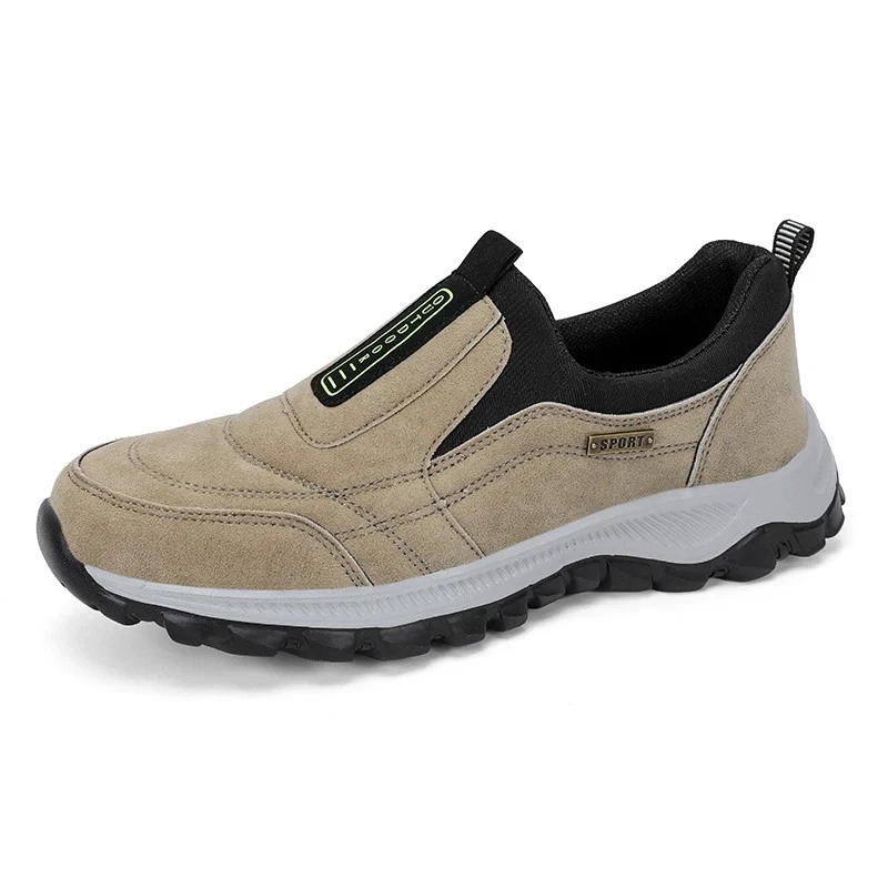 Men's Slip-On Walking Sneakers Hiking Orthopedic Slip-On Wide Trail Shoes
Opens in a new window or t