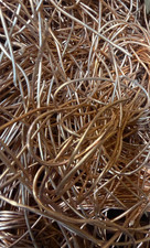 20 Lbs Scrap Copper Clean Bare Wire 99.9% pure (free shipping)