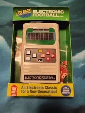 ELECTRONIC FOOTBALL Mattel Handheld Game 2016 Reissue from Basic Fun - NEW!