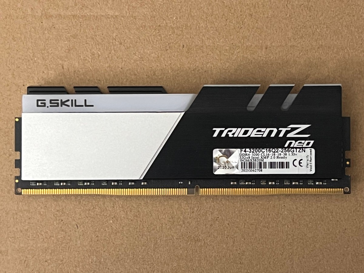 G. SKILL Trident Z Neo 64GB (2 x 32GB) PC4-25600 (DDR4 3200