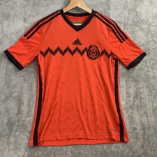 Adidas Jersey Youth XL Mexico National Soccer Red 2014 World Cup Climacool FLAW