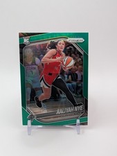 Panini Prizm WNBA 2025 Aaliyah Nye Green Prizm Rookie #15 Las Vegas Aces