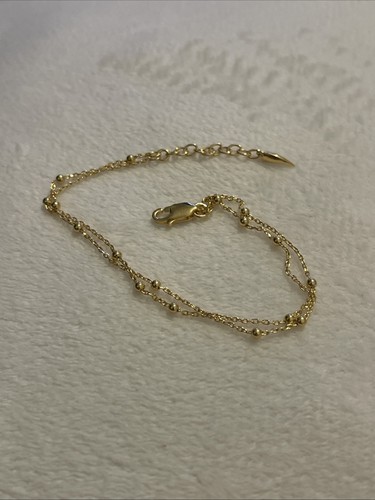 DOUBLE CHAIN BRACELET Size S Missoma