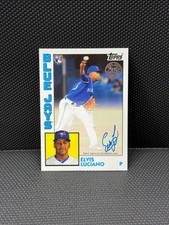 2019 Topps Update Elvis Luciano 1984 RC Auto #84A-EL Blue Jays