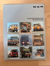 Pressemappe MAN / Nutzfahrzeuge / 1979 / LKW / Muldenkipper / Kurzhauber /