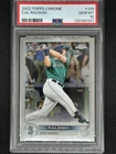 2022 Topps Chrome Cal Raleigh RC Rookie PSA 10. Seattle Mariners