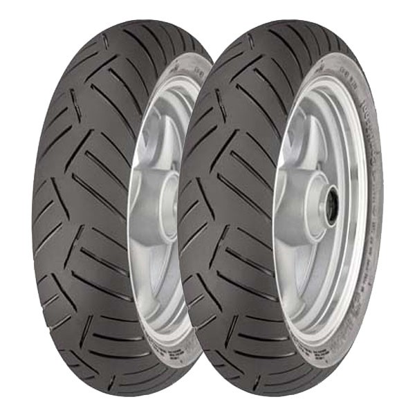 TYRE PAIR CONTINENTAL 120/70-14 55P SCOOT DOT 2022 + 120/70-10 54L SCOOT