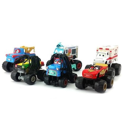 Disney Pixar Cars Toon Rasta Monster Truck Metal Toy Car Model