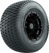 Set Of 4 Gtw 10 Spyder Matte Black Wheels With 20x10-10 Terra Pro Street Tires