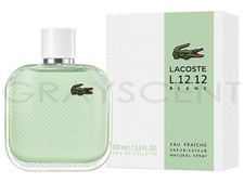 Lacoste L.12.12 BLANC / WHITE EAU FRAICHE EdT 100ml *** B.NEW & SEALED