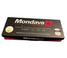 Mondava Professional Ceramic Tourmaline HAIRSTYLING IRON Flat Iron New