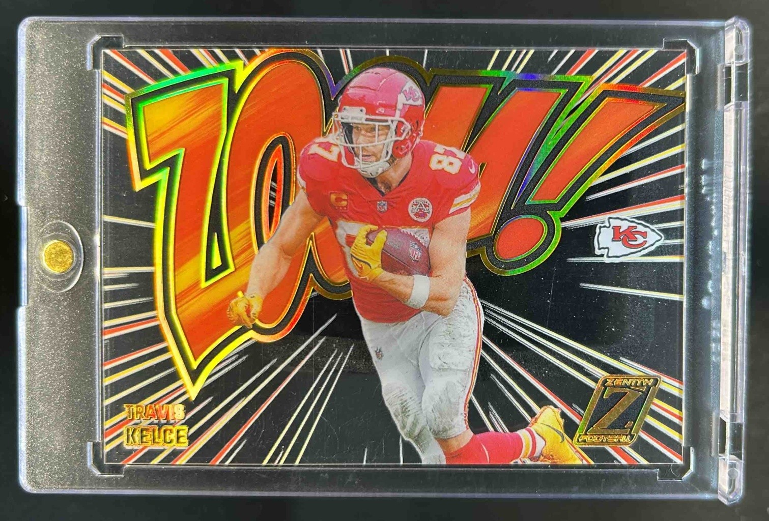 Travis Kelce 2023 Zenith #20 Zoom! /(SSP) Price Guide - Sports
