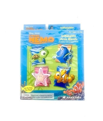 Disney Pixar 2005 Finding Nemo Inflatable Arm Bands Y2K Nakajima USA
