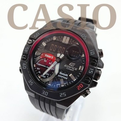 Casio Edifice TOM'S ECB-10TMS-1AJR Bluetooth Chronograph Watch - Black