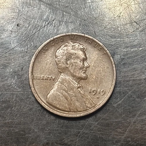 1919 D  VF Wheat Penny
