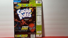 Gm Cocoa Puffs Cereal Box Advertising Spiderman 3 Cereal Bowl Offer Rare-2007 Gm Cocoa Puffs Cereal Box Advertising Spiderman 3 Cereal Bowl Offer Rare-2007