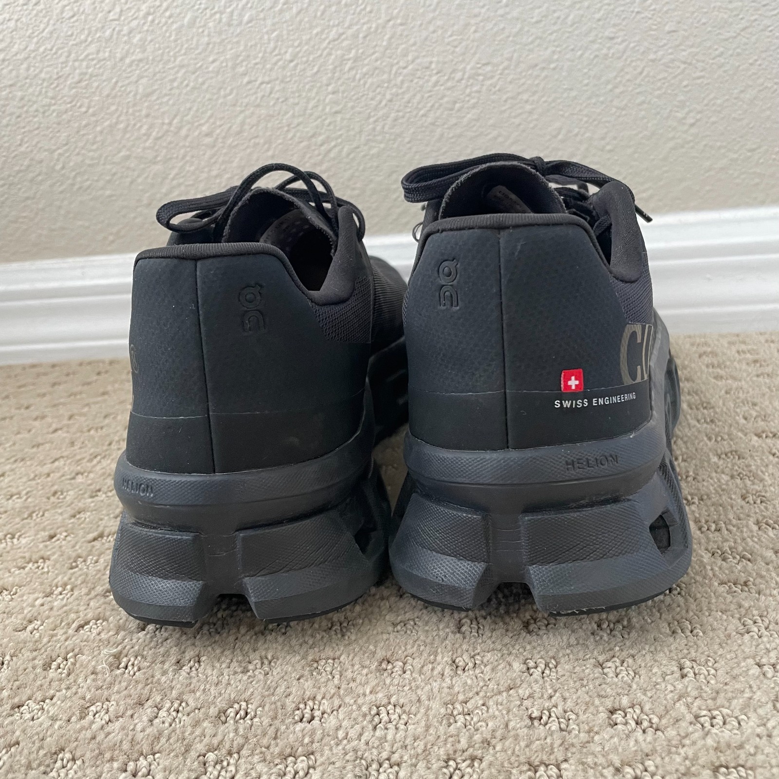 On Cloud CloudMonster Athletic All Black Running … - image 13