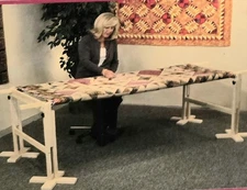 NEW Edmunds American Legacy Full Size Wood Hand-Stitching Quilt Frame  