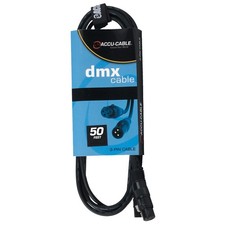 Accu-Cable AC3PDMX50 50FT 3-Pin DMX Cable