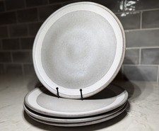 Crate & Barrel Pedra Artisan Grey Dinner Plat...