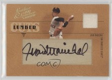 2005 Donruss Leather & Lumber Cuts Jersey /112 Juan Marichal #LC-9 Auto HOF 2o7