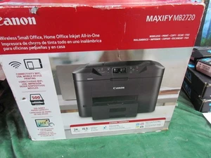 Canon MAXIFY MB2720 Wireless Color Photo Printer 3 in One + Cable + Prnter eBook