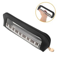  Piano Keyboard Pencil Case: Music Pen Bags Pencil Holders Fountain Pen Holders