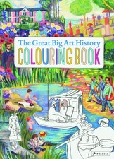 Image of GREAT BIG ART HISTORY COLOURING BOOK by Annabelle Von Sperber Paperback Business