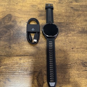 Garmin Forerunner 965 Black (GPS) w/ Black Silicone Band - Very Good H12