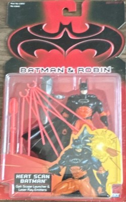 Kenner Batman and Robin Heat Scan Batman Figure 1997 DC Comics New In Package