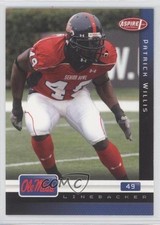 2007 SAGE Aspire Patrick Willis #31 HOF 00jz