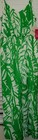 Lilly Pulitzer for Target Green White Palm Leaf Jumpsuit Wide-Leg Sleeveless XL — photo 3