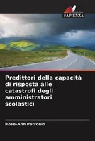 Rose-Ann Petronio | Predittori Della Capacità Di Risposta Alle Catastrofi...