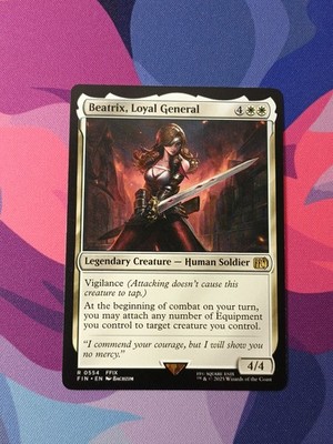 Beatrix, Loyal General | *% Off 2+ | Final Fantasy | NM | MTG