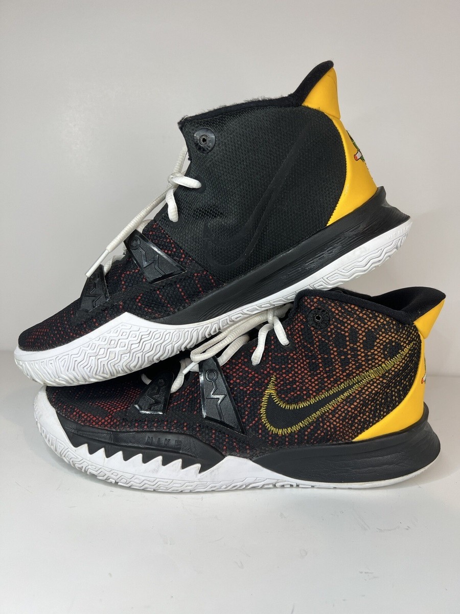 kyrie 7 raygun on feet