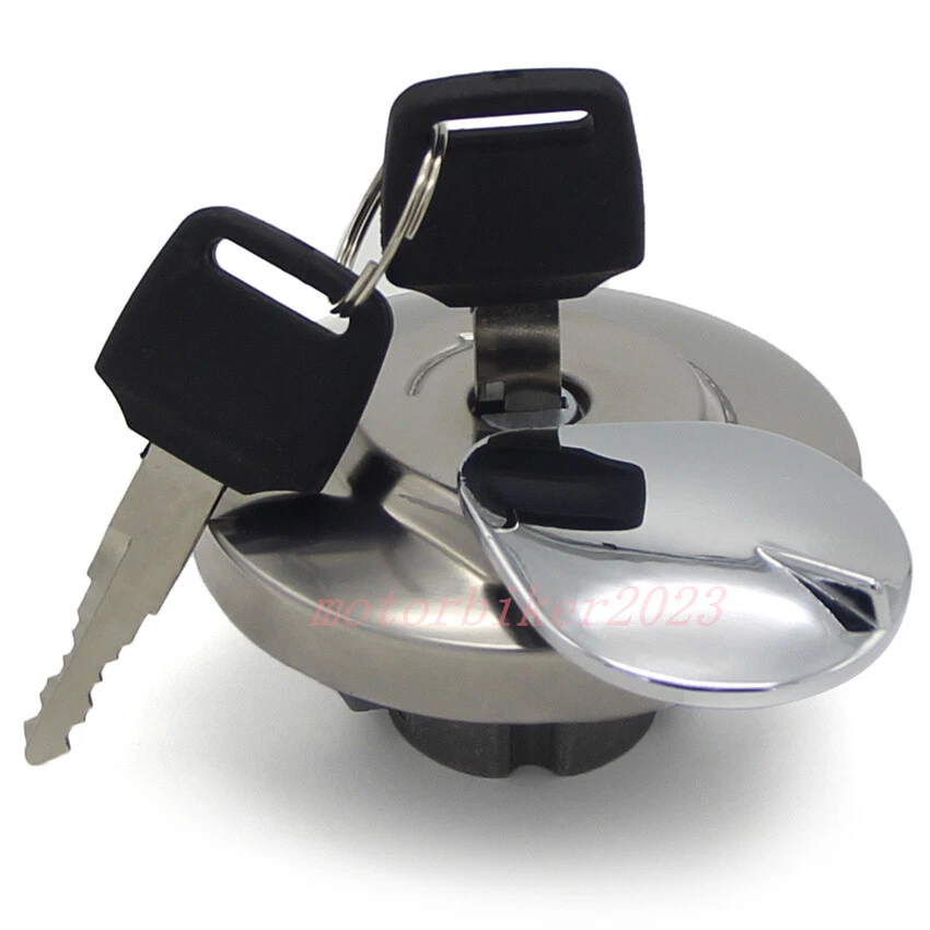 Llaves de tapa de tanque de combustible para Honda VT1100T VTX1300C VTX1300R VTX1300S VTX1300T Foto 4 de 4