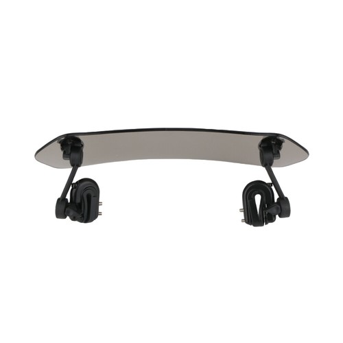 Motorcycle Clip On Windshield Wind Screen Smoke Deflector Extension Spoiler UK - Picture 7 of 12