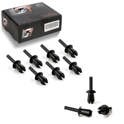 10x spread rivets bumper mounting clips FOR ŠKODA OCTAVIA 1Z