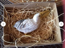 New 3D Dresden Paper Pelican Christmas Tree Ornament