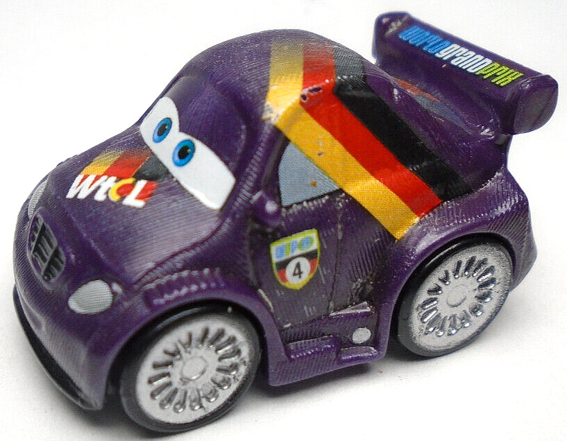 DISNEY PIXAR CARS MAX SCHNELL WTCL MICRO DRIFTERS MINI ROLLER BALL