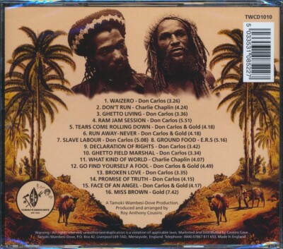 Don Carlos & Gold GHETTOLIVING レコード Don Carlos & Gold GHETTOLIVING レコード Don Carlos & Gold