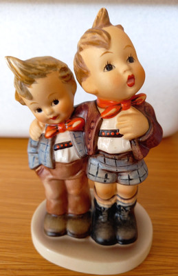 Goebel Hummel Figur Nr. 123 ''Max und Moritz'', 1939