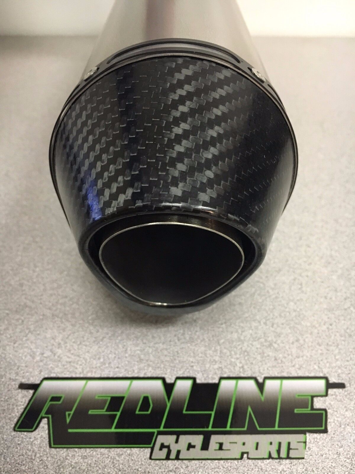 2011-2015 Kawasaki ZX10R Hindle Titanium Slipon carbon tip with mid pipe |  eBay