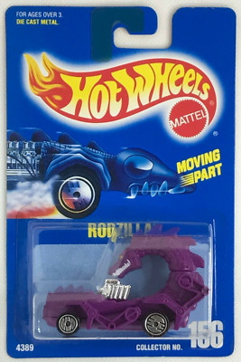 1992 Hot Wheels Blue Card Main Line Rodzilla UH Wheels #156 #4389