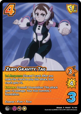4X-Zero Gravity Tag-MHA07-Girl Power-Universus