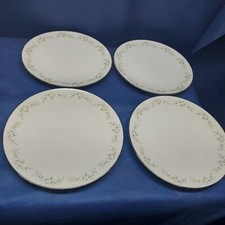 Vintage Noritake Fine China "Annabelle" Set/4 Dinner Plates Japan Retired 1978