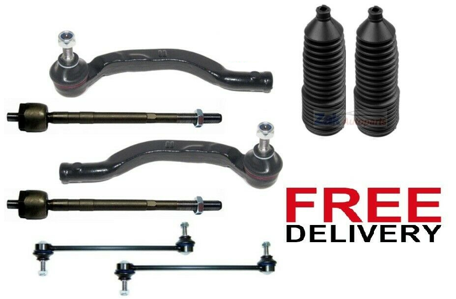 FOR VAUXHALL VIVARO TRAFIC TRACK ROD INNER RACK END DROP LINKS & RACK
